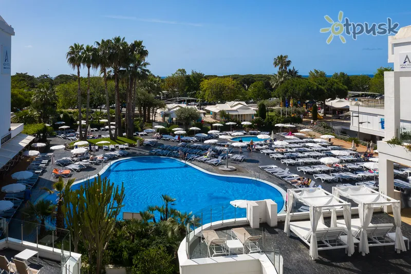 Фото отеля Aqua Hotel Aquamarina & Spa 4* Коста Дель Маресме Іспанія екстер'єр та басейни