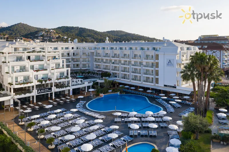 Фото отеля Aqua Hotel Aquamarina & Spa 4* Kosta del Maresme Spānija ārpuse un baseini