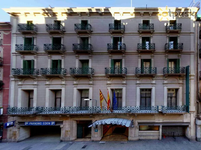 Фото отеля Gaudi 3* Barselona Ispanija išorė ir baseinai