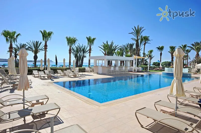 Фото отеля Okeanos Beach Hotel 3* Айя Напа Кипр экстерьер и бассейны