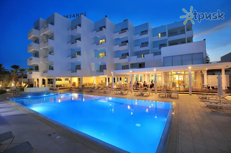 Фото отеля Okeanos Beach Hotel 3* Айя Напа Кіпр екстер'єр та басейни
