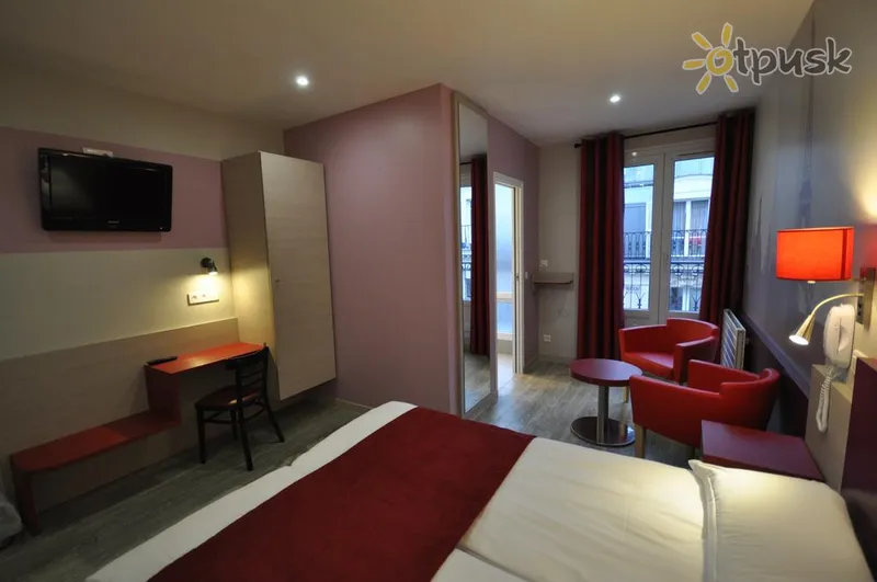 Фото отеля De Turin Grand Hotel 2* Paryžius Prancūzija kambariai