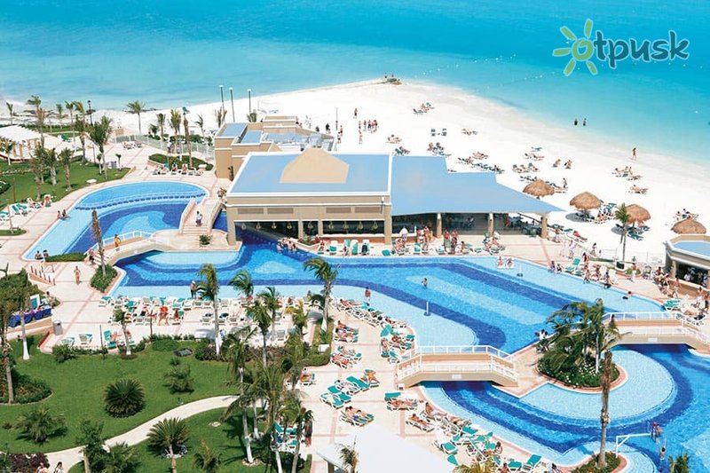 Фото отеля Riu Caribe Hotel 5* Канкун Мексика экстерьер и бассейны