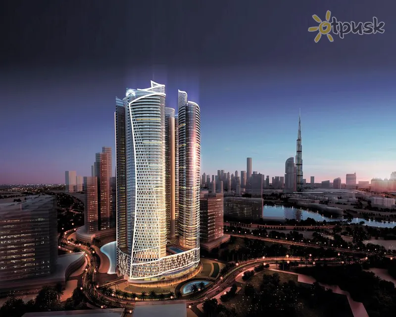 Фото отеля Paramount Hotel Dubai 5* Дубай ОАЭ экстерьер и бассейны