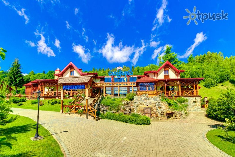 Фото отеля Славянка 3* Славское Украина - Карпаты экстерьер и бассейны