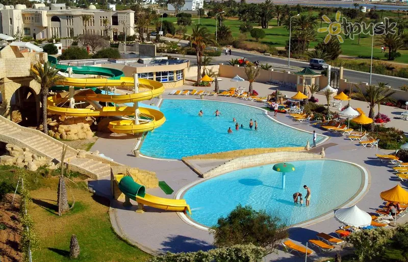 Фото отеля Houda Golf & Beach Club 3* Монастир Тунис аквапарк, горки