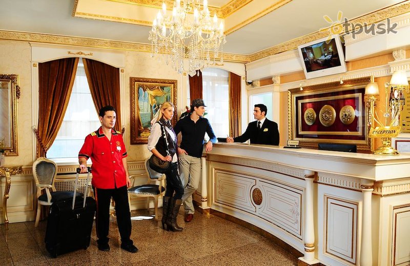 Фото отеля Ipek Palas Istanbul 3* Стамбул Турция лобби и интерьер