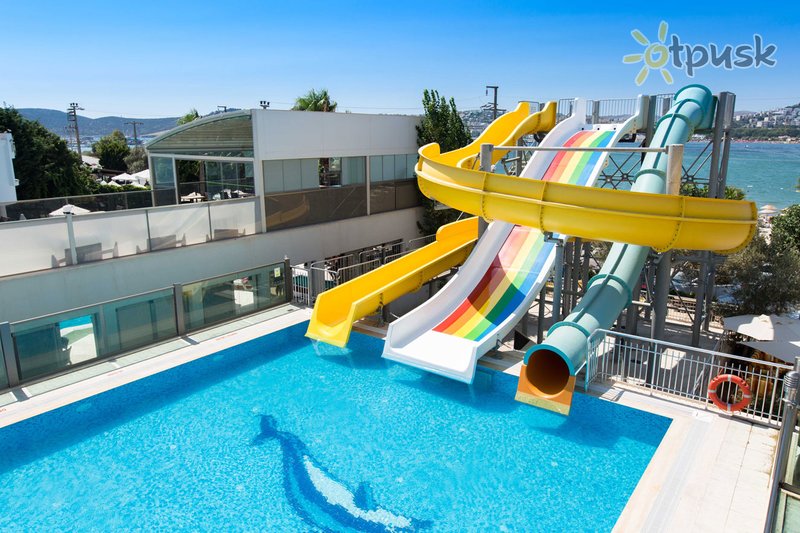 Фото отеля Jasmin Beach Hotel 4* Бодрум Турция аквапарк, горки