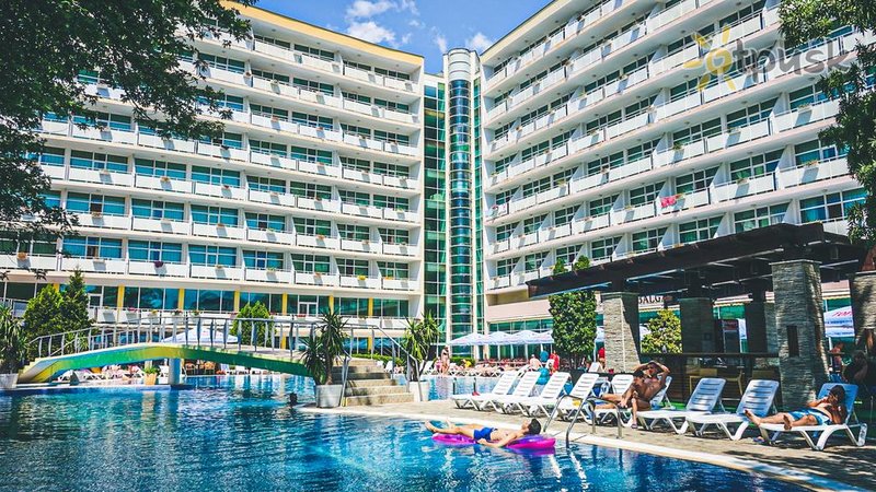 Фото отеля Гранд Оазис 4* Солнечный берег Болгария экстерьер и бассейны