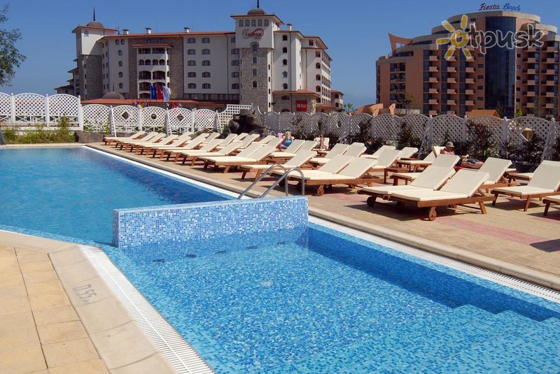 Фото отеля Sunset Hotel 4* Солнечный берег Болгария экстерьер и бассейны