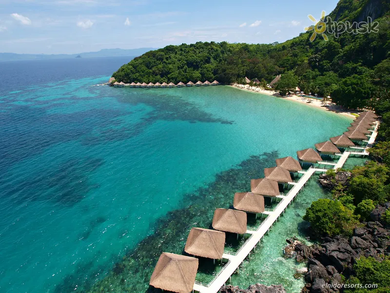 Фото отеля El Nido Resort Apulit Island 4* о. Палаван Філіппіни екстер'єр та басейни
