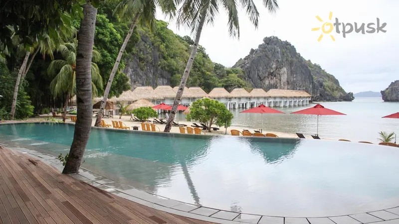 Фото отеля El Nido Resort Apulit Island 4* о. Палаван Филиппины экстерьер и бассейны