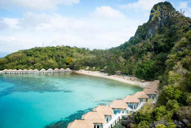 Фото отеля El Nido Resort Apulit Island 4* о. Палаван Филиппины экстерьер и бассейны