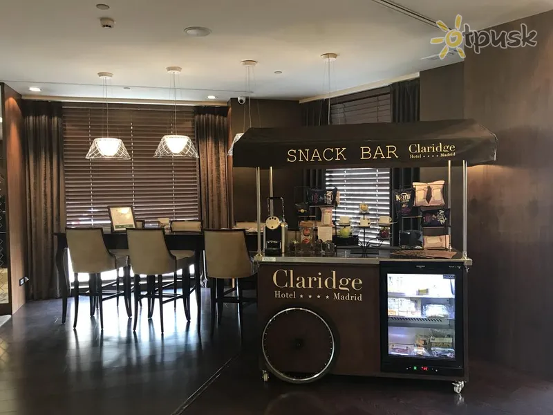 Фото отеля Claridge 4* Madride Spānija bāri un restorāni