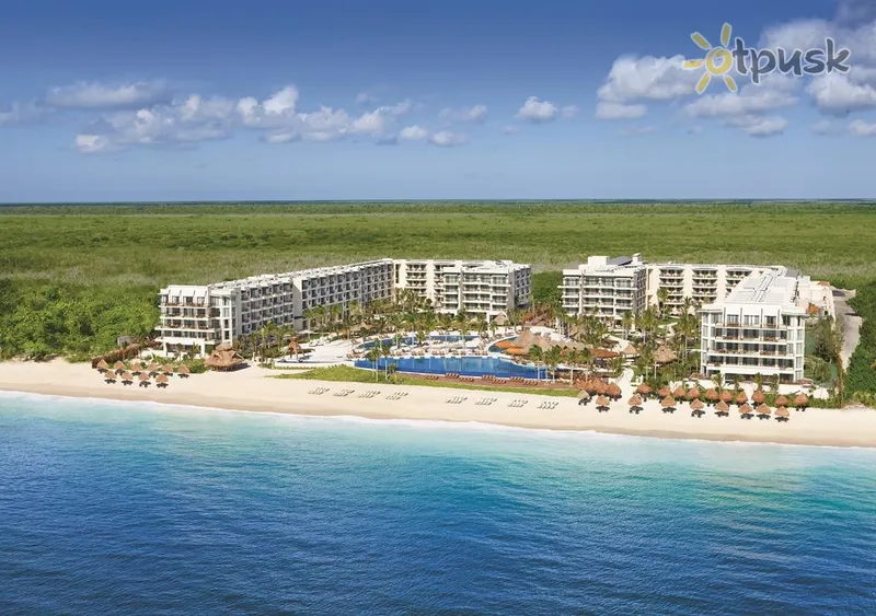 Фото отеля Dreams Riviera Cancun Resort & Spa 5* Ривьера Майя Мексика пляж