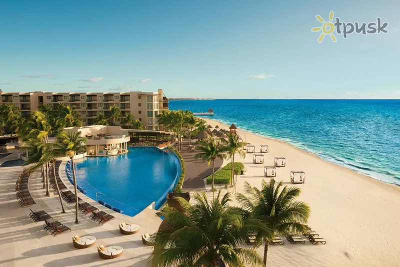 Фото отеля Dreams Riviera Cancun Resort & Spa 5* Maya Riviera Meksika papludimys