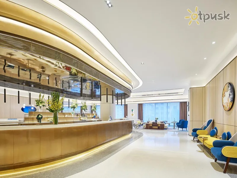 Фото отеля Citadines 4* Пекин Китай лобби и интерьер