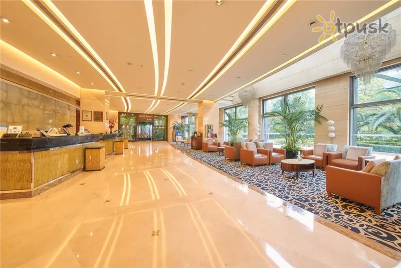 Фото отеля Parkview Hotel 4* Шанхай Китай лобби и интерьер