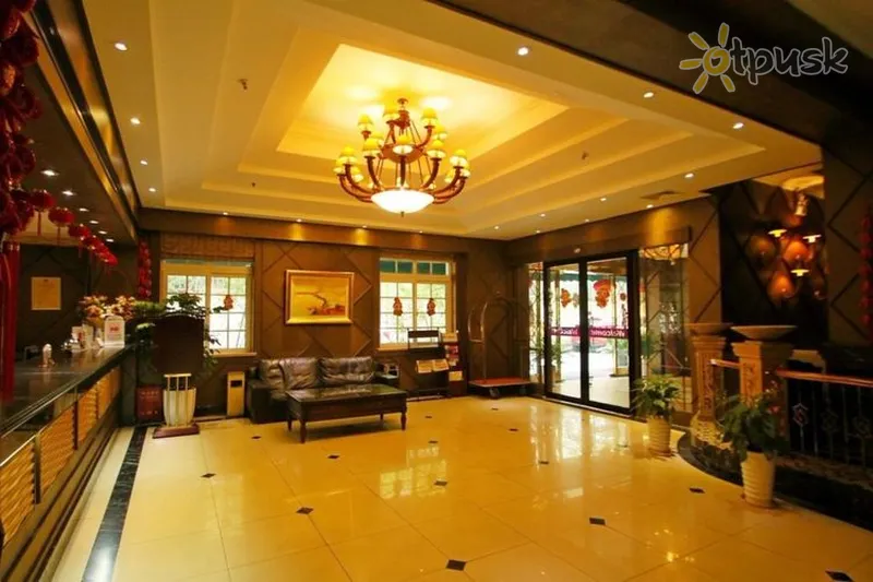 Фото отеля City View 3* Шанхай Китай лобби и интерьер