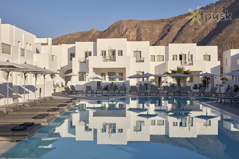Фото отеля Aqua Blue Hotel 4* Santorini Graikija išorė ir baseinai