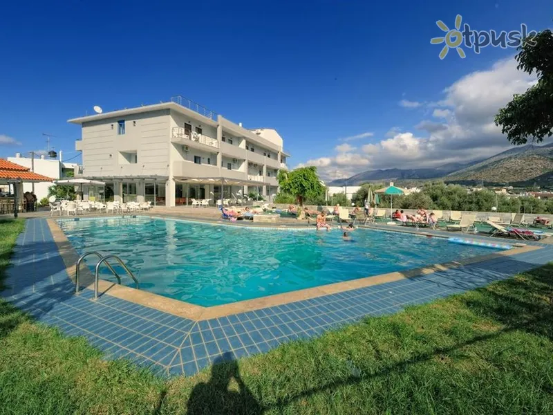 Фото отеля Hermes Hotel Malia 2* о. Крит – Ираклион Греция экстерьер и бассейны