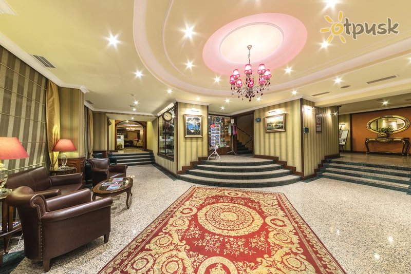 Фото отеля Grand Yavuz Hotel 4* Стамбул Турция лобби и интерьер