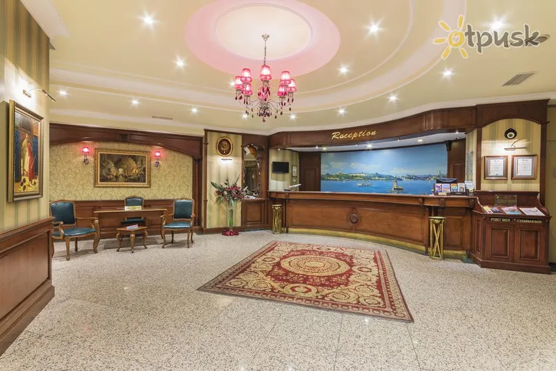 Фото отеля Grand Yavuz Hotel 4* Стамбул Туреччина лобі та інтер'єр