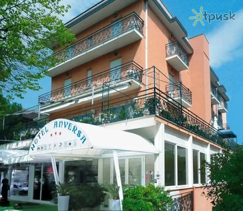 Фото отеля Anversa Hotel 3* Ріміні Італія екстер'єр та басейни