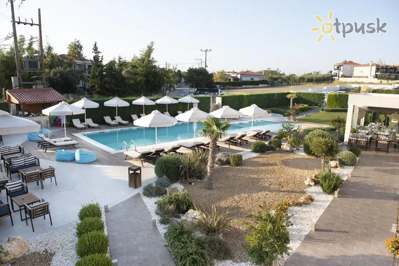 Фото отеля Lagaria Hotel 3* Halkidiki — Kasandra Grieķija ārpuse un baseini