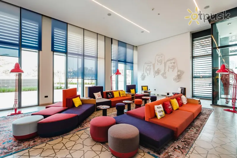 Фото отеля Hampton by Hilton Dubai Al Seef 3* Dubaija AAE vestibils un interjers