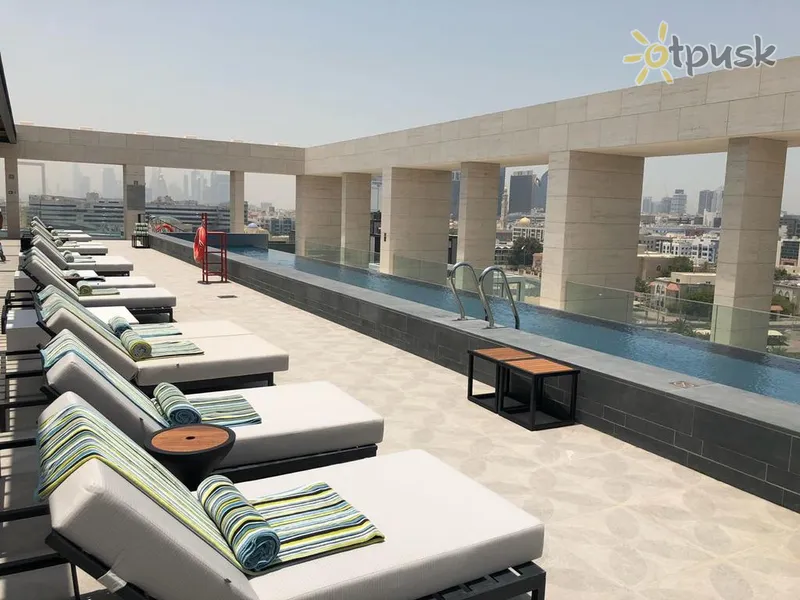 Фото отеля Canopy by Hilton Dubai Al Seef 4* Дубай ОАЭ экстерьер и бассейны