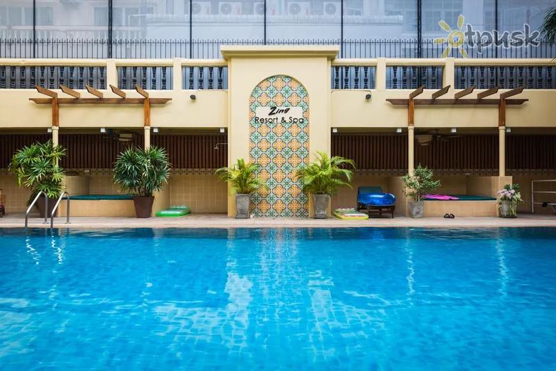 Фото отеля Zing Resort & Spa Hotel 3* Паттайя Таиланд экстерьер и бассейны