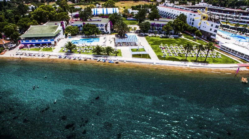 Фото отеля Ladonia Hotels Club Blue White 4* Bodruma Turcija pludmale