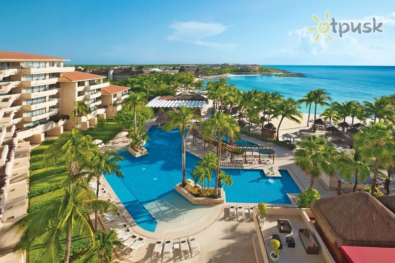 Фото отеля Dreams Puerto Aventuras Resort & Spa 5* Ривьера Майя Мексика экстерьер и бассейны