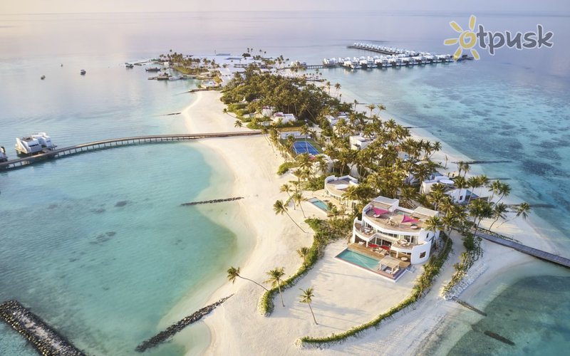 Фото отеля Jumeirah Maldives 5* Северный Мале Атолл Мальдивы экстерьер и бассейны