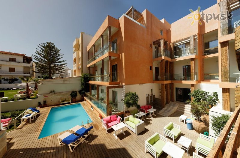 Фото отеля Palmera Beach 3* о. Крит – Ираклион Греция экстерьер и бассейны