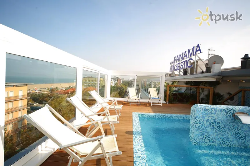 Фото отеля Panama Majestic Hotel 4* Rimini Itālija ārpuse un baseini