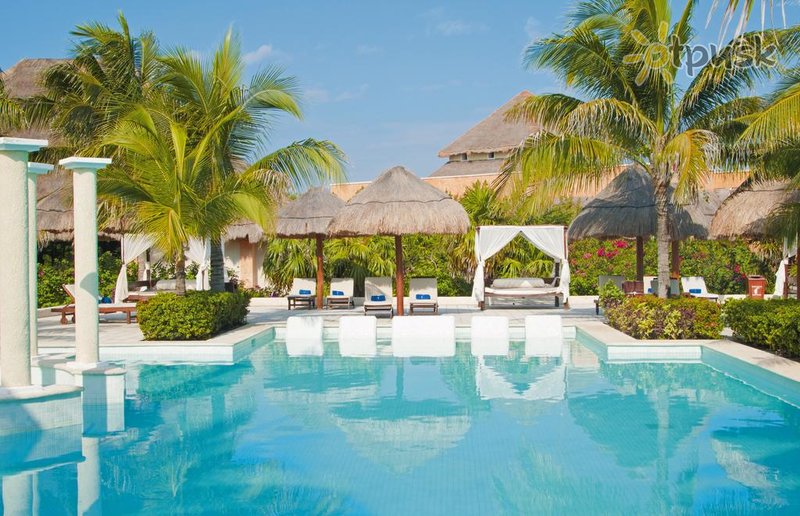 Фото отеля TRS Yucatan Hotel 5* Ривьера Майя Мексика экстерьер и бассейны