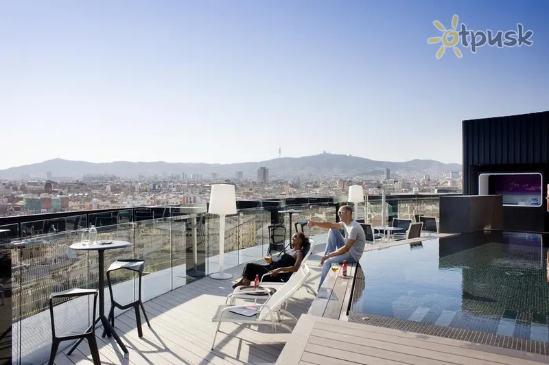 Фото отеля Barcelo Raval 4* Barselona Ispanija išorė ir baseinai