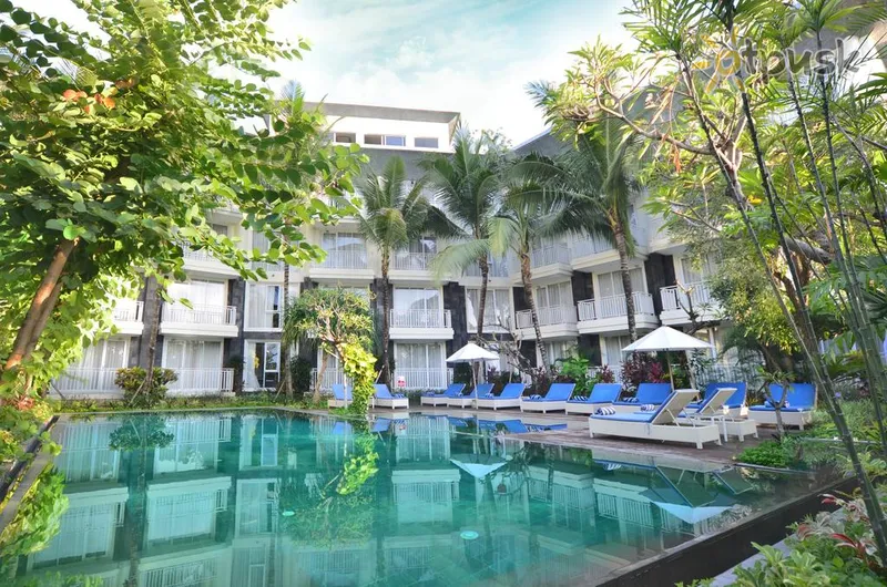 Фото отеля Fontana Hotel Bali 4* Kuta (Balis) Indonezija išorė ir baseinai