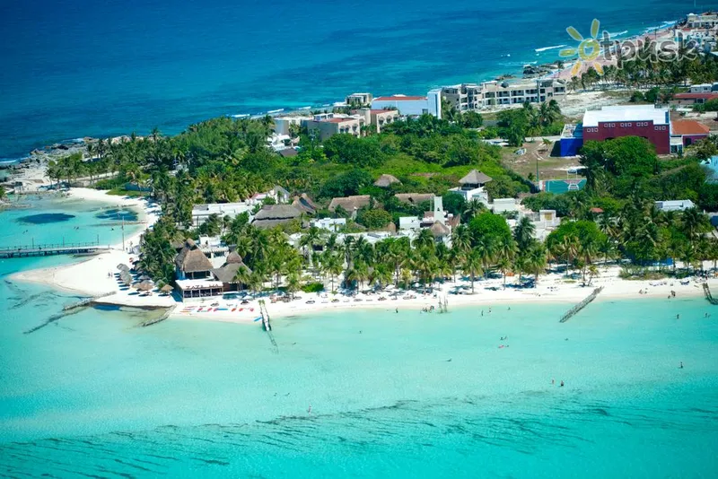 Фото отеля Na Balam Beach Hotel 4* Рив'єра Майя Мексика пляж