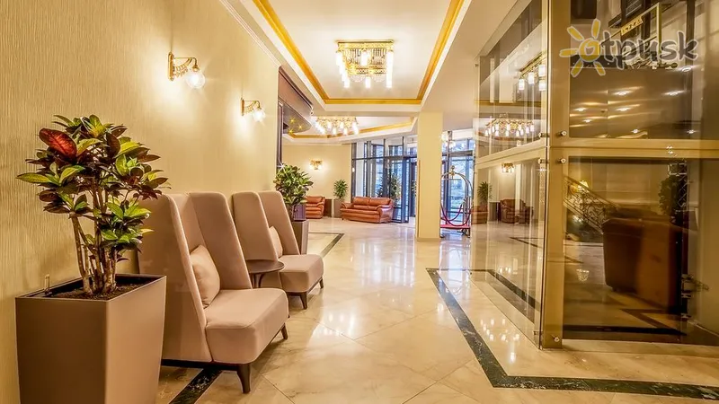Фото отеля Porta Caucasia 4* Гудаурі Грузія лобі та інтер'єр