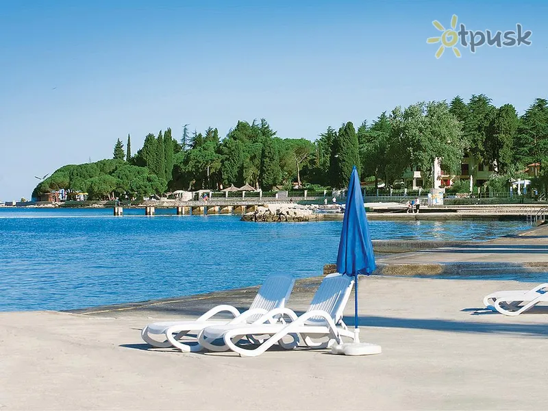 Фото отеля Park Plava Laguna Apartments 4* Пореч Хорватія пляж