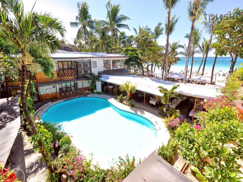 Фото отеля Red Coconut Beach Hotel 4* apie. Boracay Filipinai išorė ir baseinai