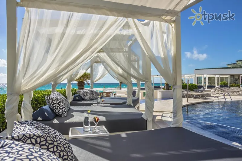 Фото отеля Sandos Cancun All Inclusive Resort 5* Канкун Мексика экстерьер и бассейны