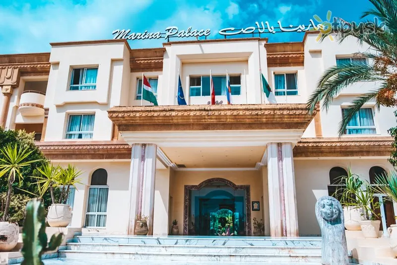 Фото отеля Marina Palace 4* Hamametas Tunisas išorė ir baseinai