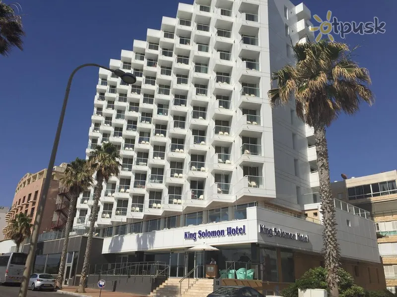 Фото отеля King Solomon Hotel Netanya 4* Netānija Izraēla ārpuse un baseini
