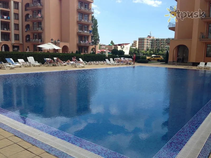 Фото отеля Palazzo Hotel 4* Saulėtas paplūdimys Bulgarija išorė ir baseinai