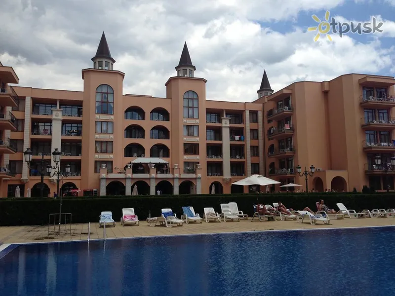 Фото отеля Palazzo Hotel 4* Saulainā pludmale Bulgārija ārpuse un baseini