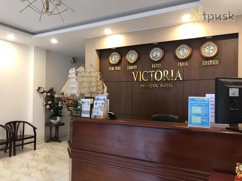 Фото отеля Victoria Phu Quoc Hotel 2* о. Фукуок Вьетнам лобби и интерьер